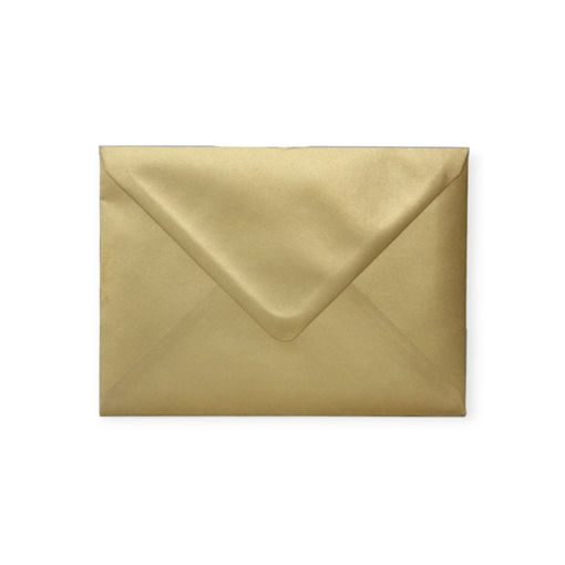 Picture of A6 ENVELOPE PEARL GOLD - 10 PACK (114X162MM)